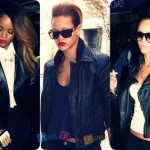 Deri Ceket Trendleri - Rihanna